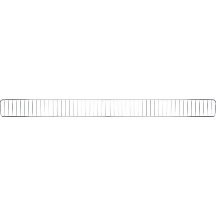 BGS 89931, Frontgitter aus Stahl, 1250 x 95 mm, für Fachboden