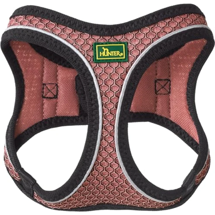Hunter Dog harness Hilo Comfort XS pink - Hundegeschirr und Leine – Bild 2