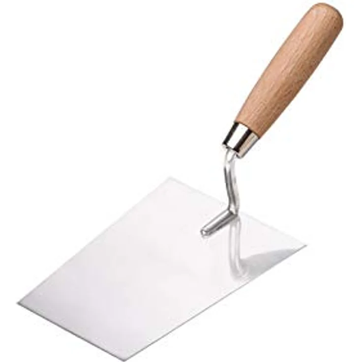 Colorus Stuckateur Werkzeug Set 8 tlg. | Putzkelle Maurerkelle aus Edelstahl | Gipserspachtel Glättekelle Stuckateurkelle Malerspachtel | Kellen Set – Bild 4
