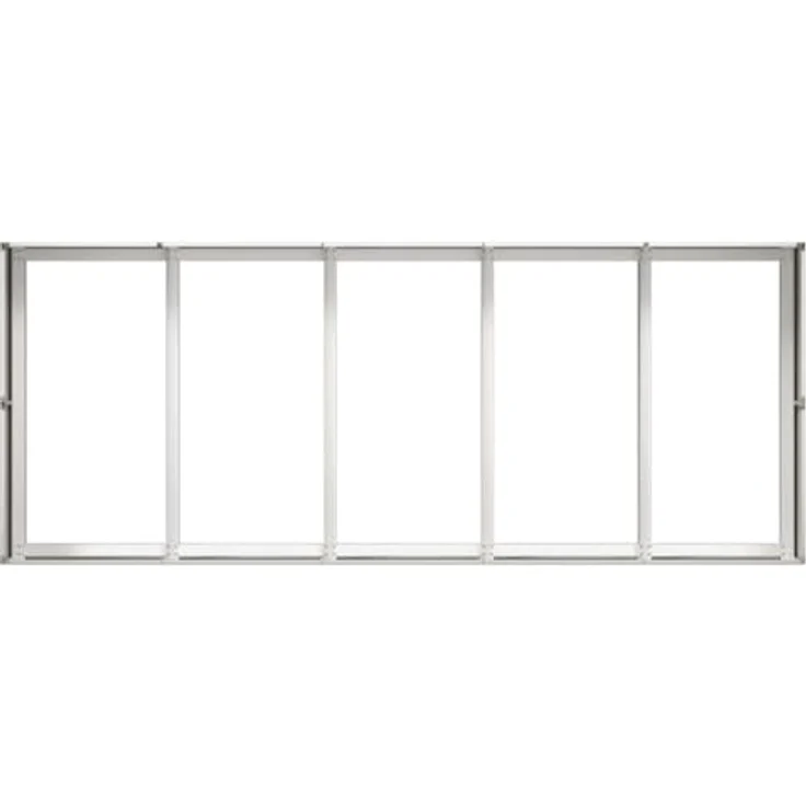 vidaXL Pflanzkübel 200x80x40 cm Edelstahl, großes Hochbeet für Garten und Terrasse – Bild 5