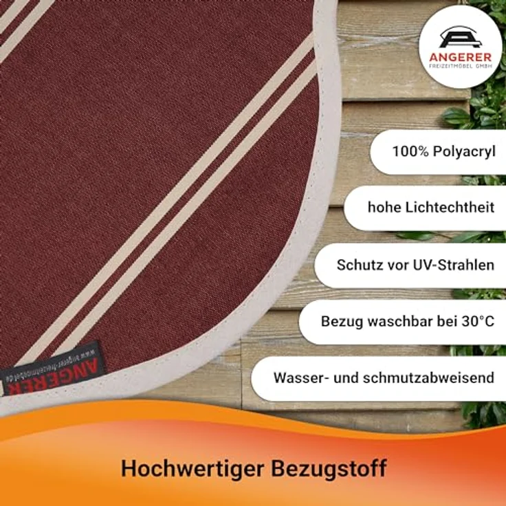 Klemmmarkise Exklusiv 200 cm Nr. 2200 braun – Bild 2