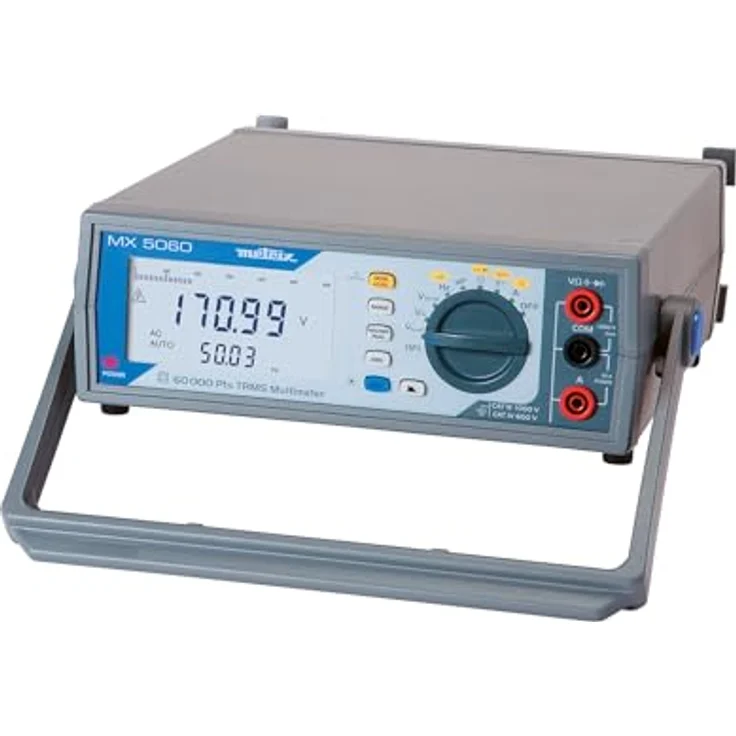 Metrix MX 5060 Tisch-Multimeter digital, analog CAT III 1000V Anzeige (Counts): 60000 – Bild 2