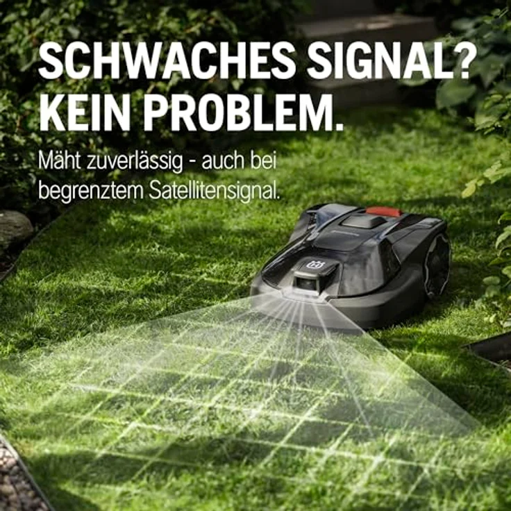 Husqvarna Automower® Aspire R6V, Rasenmähroboter für Flächen bis 600 m², ohne Begrenzungskabel, Objekterkennung, GPS-Navigation, WLAN-Steuerung – Bild 9