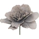 Europalms Riesen-Blüte (EVA), künstliche Kunstpflanze, beigegrau, 80 cm, individuell formbar, für Innen- und Außenbereich