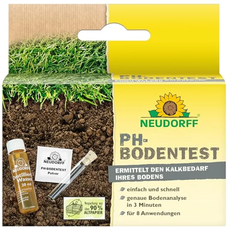 Neudorff ph-Bodentest 1 Stück Düngemittel – Bild 2