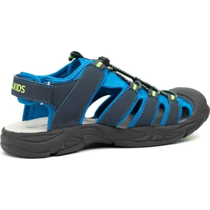 Trollkids Kid's Kvalvika Sandale, Sicherheitssandalen mit Zehenschutz, Blau, Größe 30 – Bild 3