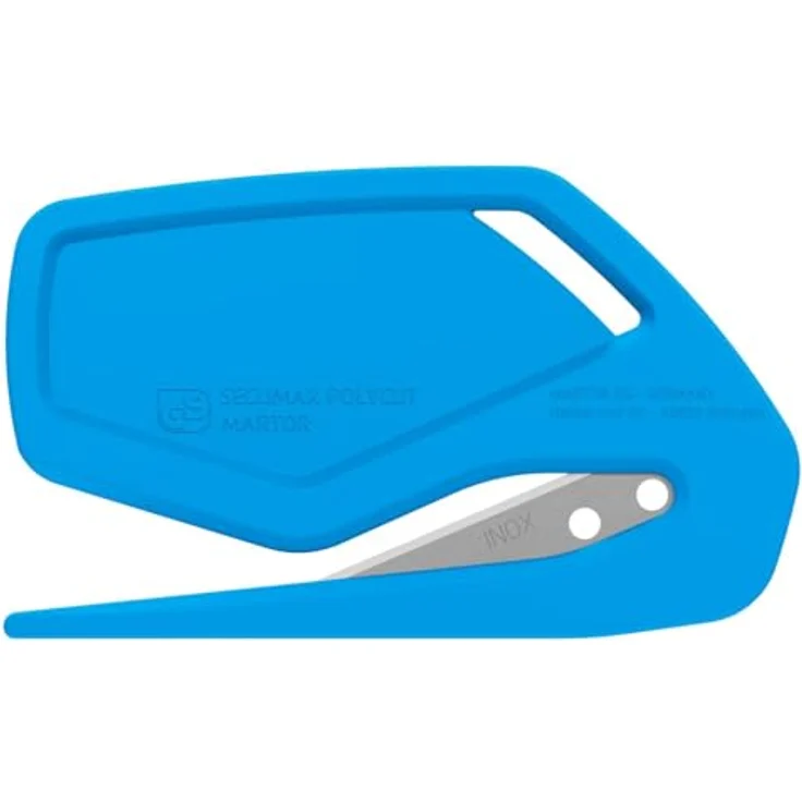 Martor Sicherheitsmesser SECUMAX POLYCUT 8500212.16, Einwegmesser mit rostfreier Spitzzklinge für präzise Schnitte, handlich und sicher – Bild 1