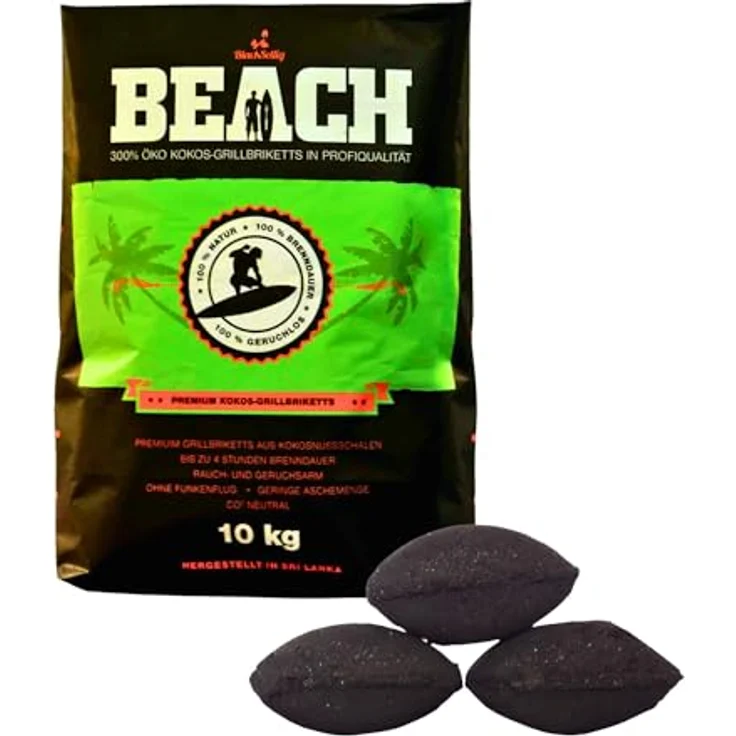 BlackSellig Kokosbriketts - 10 kg – Bild 2