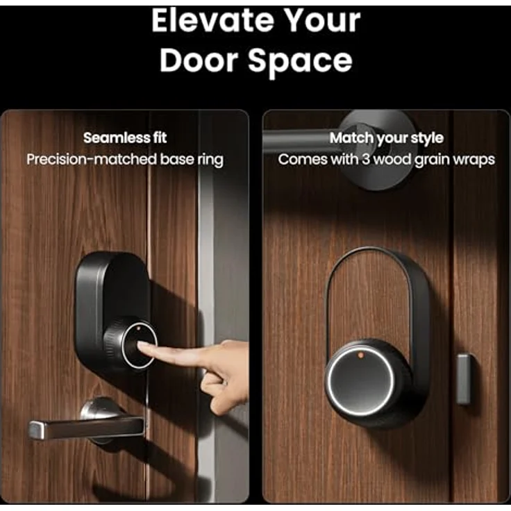 SwitchBot Smart Lock, Ultra Key – Automatisches Türschloss mit Smartphone-Steuerung, 7 Entsperrmethoden, kompatibel mit Alexa und Google Home – Bild 4