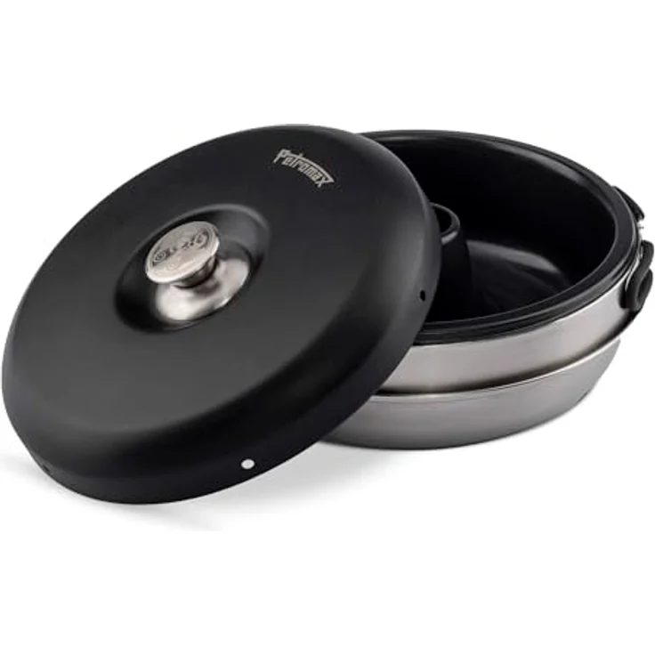 Petromax Feuerstelle Petromax Dimego Camping Backofen Mini-Backofen mit Ober-, Unter- und Seitenhitze, Edelstahl – Bild 9