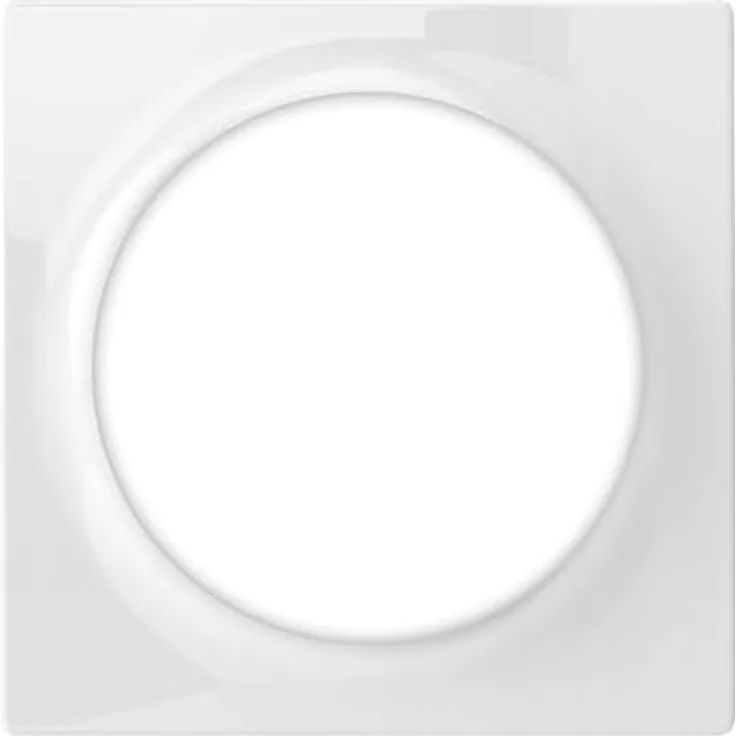 FIBARO Einzelne Abdeckplatte für Schalter oder Steckdose, weiß, FIBARO Walli kompatibel, langlebig und ideal für Lichtschalter