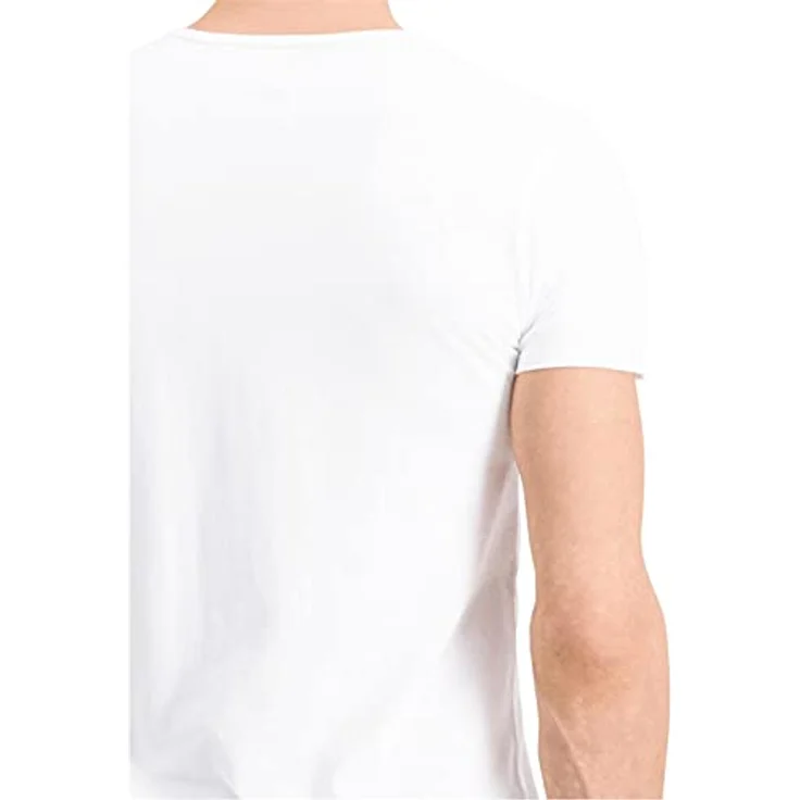 PUMA Poloshirt Puma V Neck Tee, 2er Pack, schwarz/weiß, 100% Baumwolle, sehr bequem und pflegeleicht – Bild 5