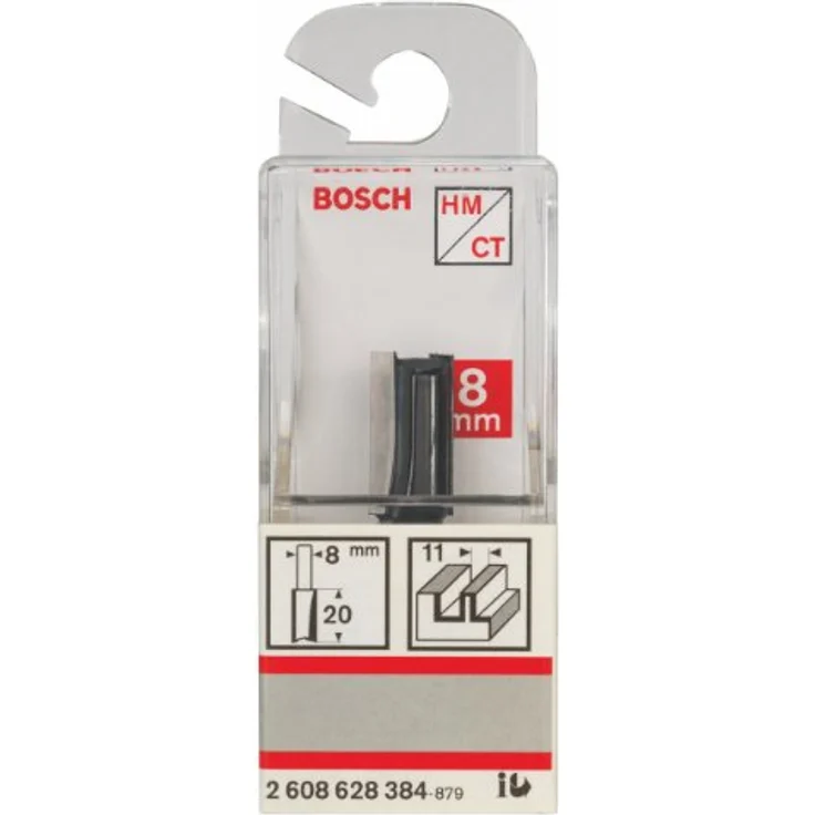 Bosch Professional Nutfräser Standard for Wood (für Holz, Ø 11 mm, Arbeitslänge 20 mm, Zubehör Handfräse) – Bild 3