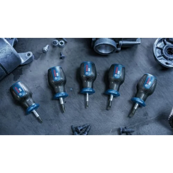 Bosch Professional 1600A03HU6 Schraubendreher-Set 5teilig, PH/Schlitz, S2-Stahlwelle für hohe Festigkeit und Drehmomentbeständigkeit – Bild 6