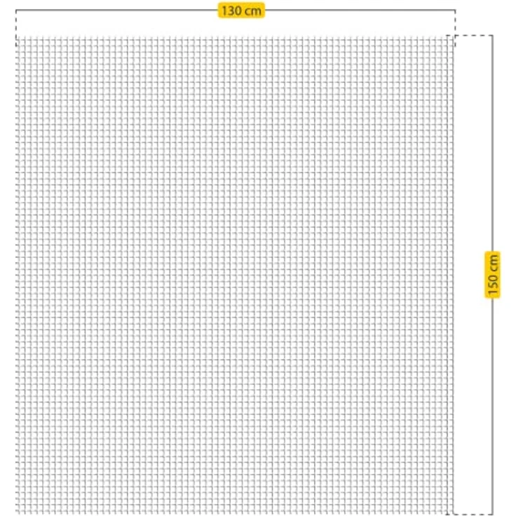 Schellenberg Insektenschutz Gitter 130 x 150 cm, weiß – Bild 6
