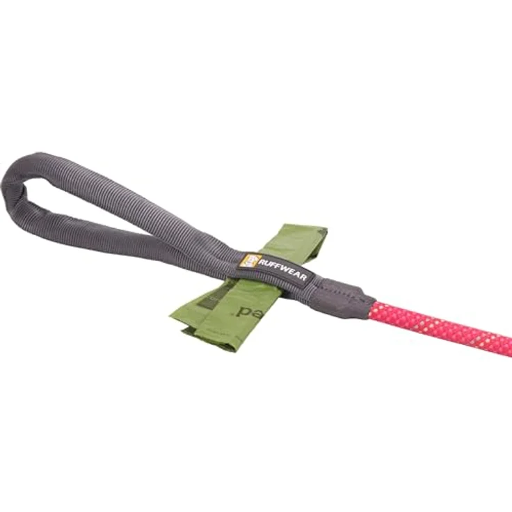 Ruffwear Knot-a-Leash Reflektierende Hundeleine, große, zugfreie 1,5 m Lange Hundeleine mit gepolstertem Griff, leichte und robuste Anti-Tangle-Leine, L, Fireweed Pink – Bild 4
