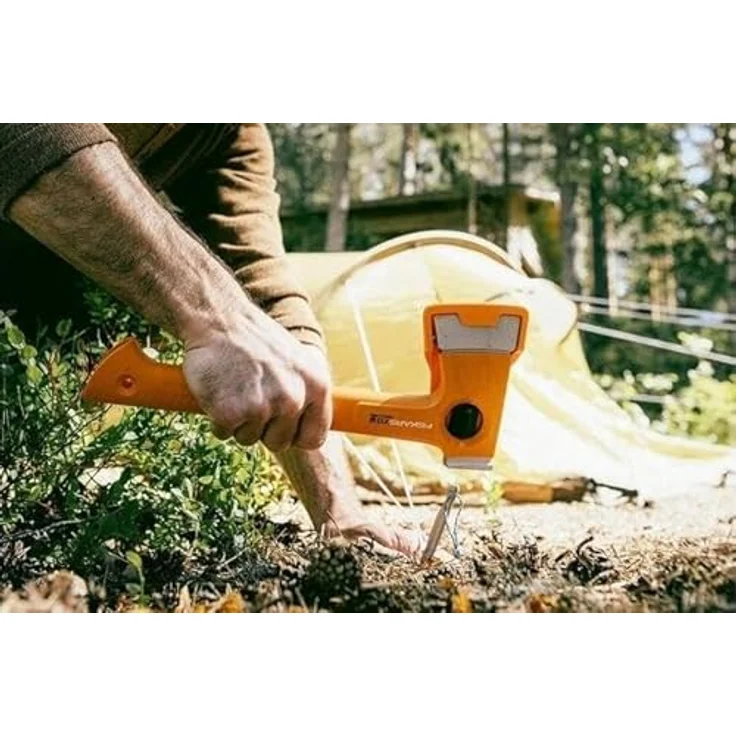 Fiskars X-series X13 Ultraleichte Wanderaxt, Camping Axt mit doppelt gehärteter Klinge, FiberComp Griff, inkl. Futteral – Bild 4