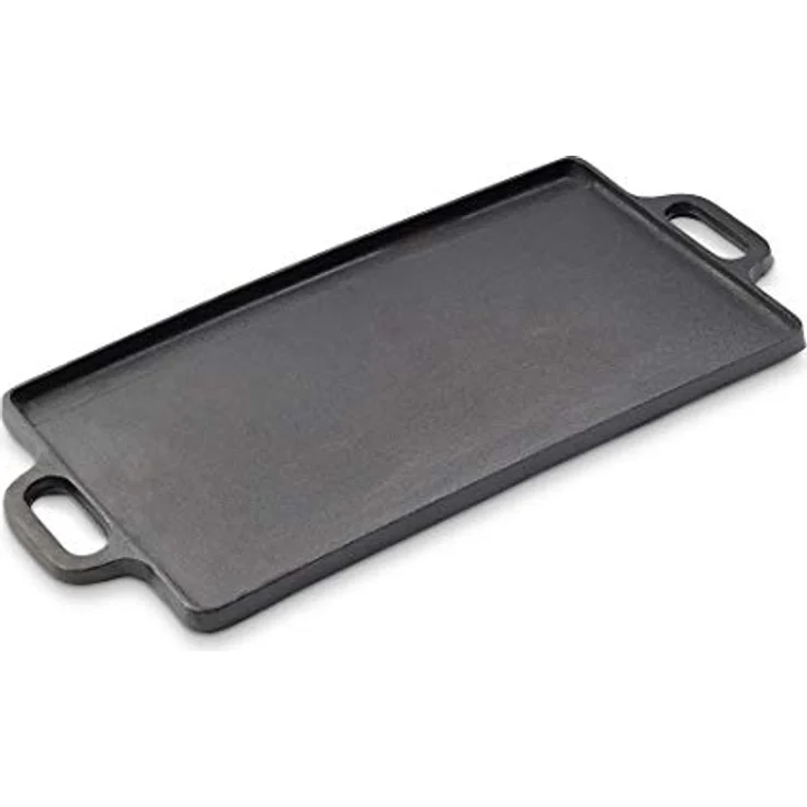 Echtwerk Grillplatte, Gusseisen, 50,5 x 23 x 1,5 cm – Bild 4
