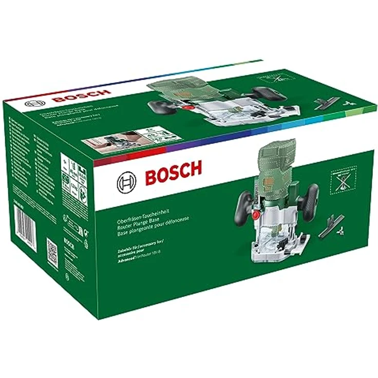 Bosch Home & Garden Oberfräse Bosch Home and Garden Oberfräsen-Taucheinheit 1600A02RD7 AdvancedTrimR, Tiefeneinstellung, Parallelführung, Staubarmes Arbeiten, 18V POWER FOR ALL Alliance – Bild 7