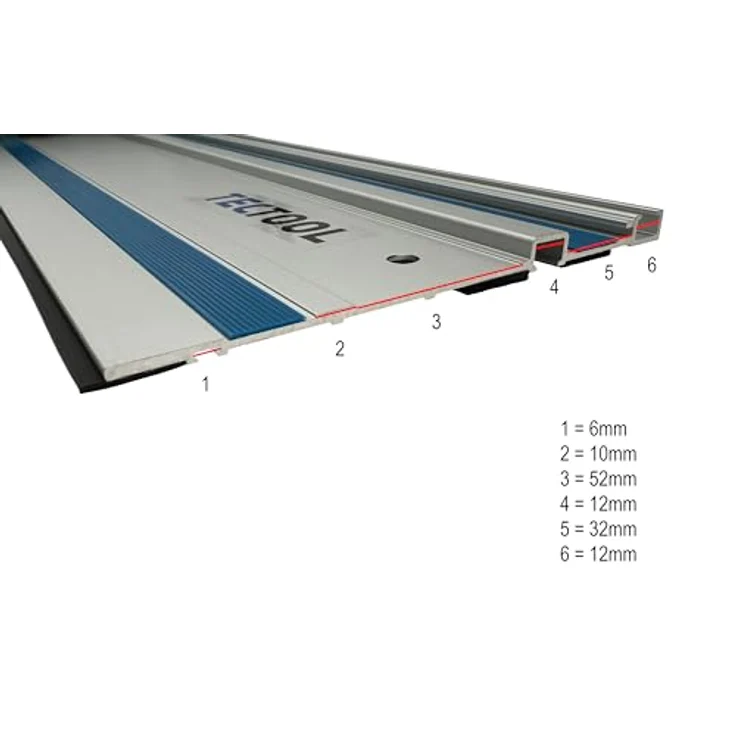TECTOOL Führungsschiene FS 1400 für Tauchsägen – Bild 5
