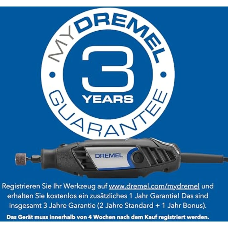 DREMEL 3200-1/90 Multitool, Akku-Multifunktionswerkzeug mit 130-Watt-Motor und 90-tlg. Zubehörset – Bild 10