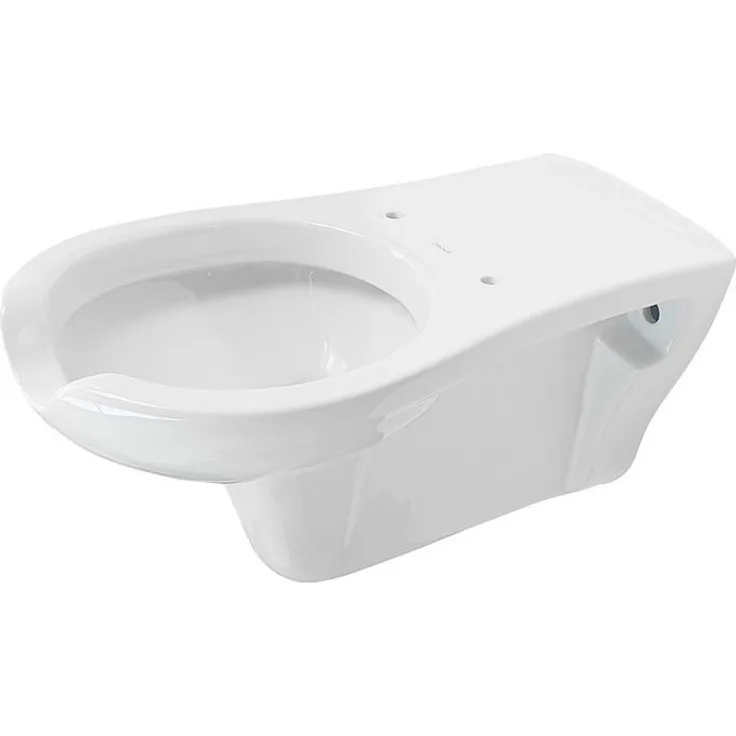 Creavit Tiefspül-WC BD320-11CB00E-0000, wandhängend, Abgang waagerecht, Behindertengerecht, weiß