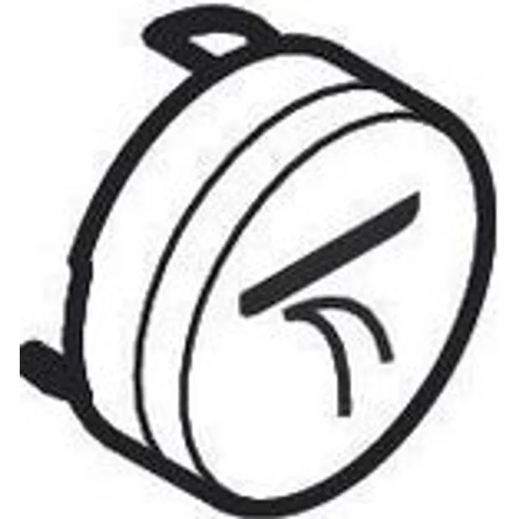 hansgrohe Brausethermostat, Duscharmatur mit präziser Temperaturregelung, schwarz