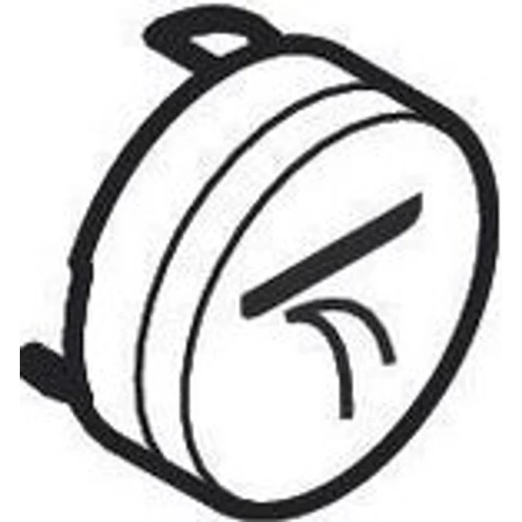 hansgrohe Brausethermostat, Duscharmatur mit präziser Temperaturregelung, schwarz