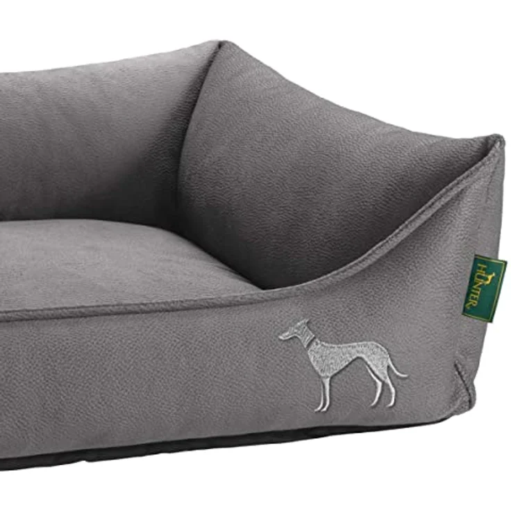 HUNTER Orthopädisches Hundesofa Merida Farbe anthrazit, Größe M – Bild 2