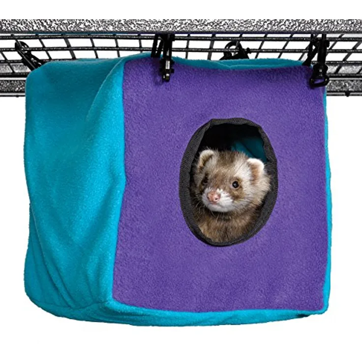 Ferret Nation Kuschelwürfel für Kleintierkäfige Ferret Nation und Critter Nation, 22 x 22 x 23 cm (L x B x H)