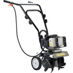 BRAST Motorhacke Benzin Gartenfräse 1,9kW (2,6PS) Selbstantrieb 25cm Arbeitsbreite 52ccm TÜV geprüft - Preisvergleich