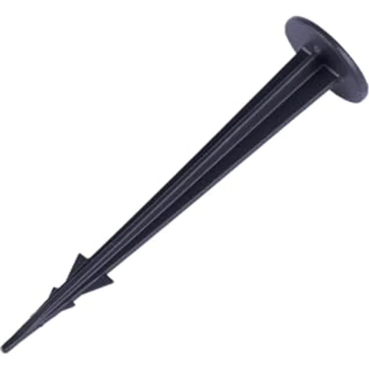 BooGardi Erdanker Kunststoff · 100mm 100 Stück · 100mm / 125mm · Unkrautvlies Haken · Camping Heringe · Erdnägel Bodenplane · Zeltbefestigung Boden · Bodenanker Gartenvlies – Bild 3