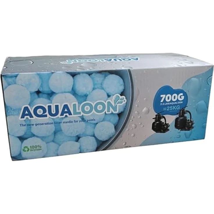 COIL Filterbälle für Sandfilteranlagen, effiziente Filterperlen gegen Algenbildung, für verbesserte Pumpenleistung – Bild 7