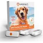 Weenect XS für Hunde - NEU Mini GPS-Tracker für Hunde | GPS-Tracking in Echtzeit | Kleinstes Modell auf dem Markt | Abonnement | Wasserdicht