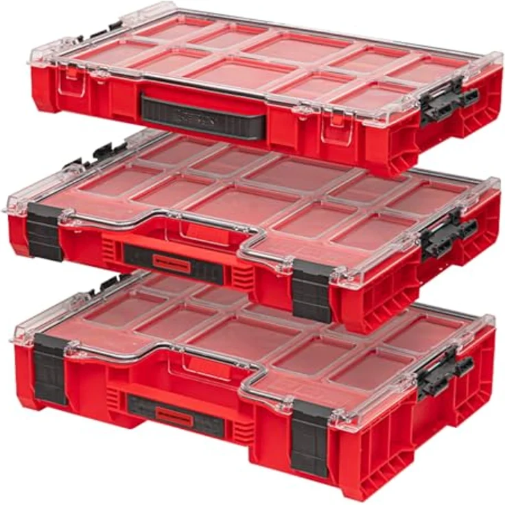 Toolbrothers RHINO L Organizer ULTRA, Werkzeugkoffer mit 6L Kapazität, IP54 Schutz, herausnehmbare Boxen und optimierter Kleinteilorganisation – Bild 8