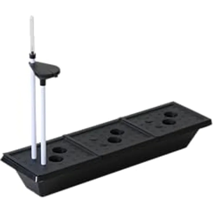 VegTrug® Bewässerungsset für Hochbeet Wall Hugger 1 m, Selbstbewässerungssystem mit 8 Liter Reservoir, Wasserstandsanzeige und Kapillarwirkung für gesundes Pflanzenwachstum