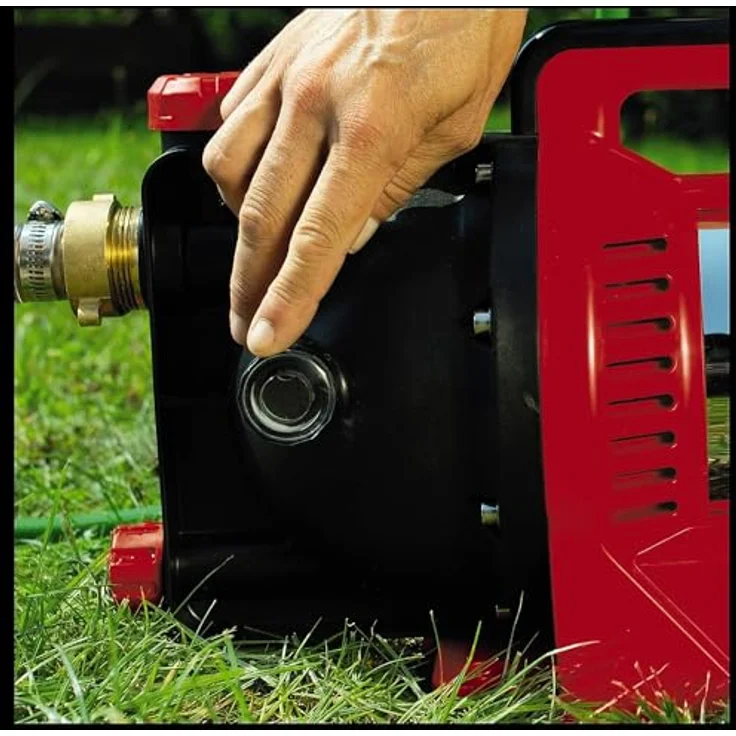 Einhell GC-GP 1250 N (1.200 W, max. 5000 L-h, max. Förderhöhe 50 m, Wasserfüllanzeige, Wassereinfüllöffnung --ablassschraube, Frostschutz, Thermoschutz) – Bild 5