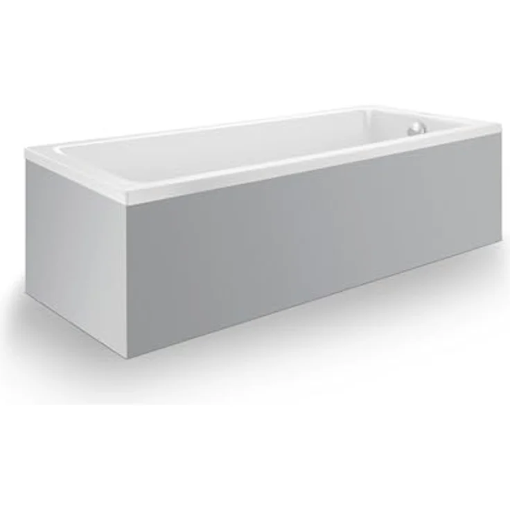 Duravit Badewanne No 1 1, Einbaubadewanne mit Rückenschrägen, weiß, 1800x800mm, 180l – Bild 7
