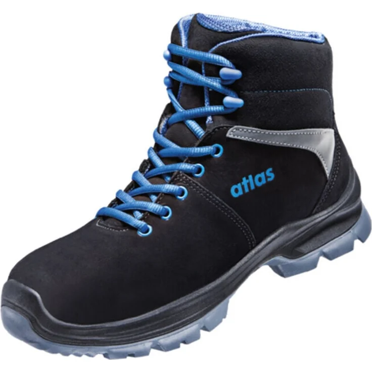 Atlas SL 805 XP ESD S3 Knöchelhoher Sicherheitsschuh, Weite 10, Größe 43, atmungsaktives Soft-Nubukleder mit INNOFLEX SYSTEM – Bild 1