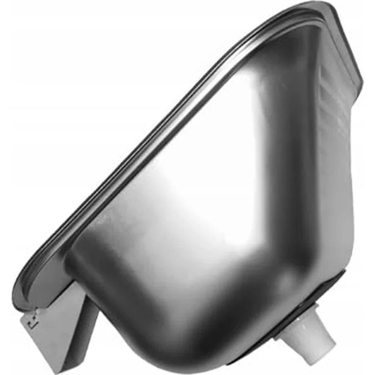 QLS Waschbecken Edelstahl, Ausgussbecken Spülbecken Waschtrog Draußen Silber 55 x 50 x 21 cm – Bild 4