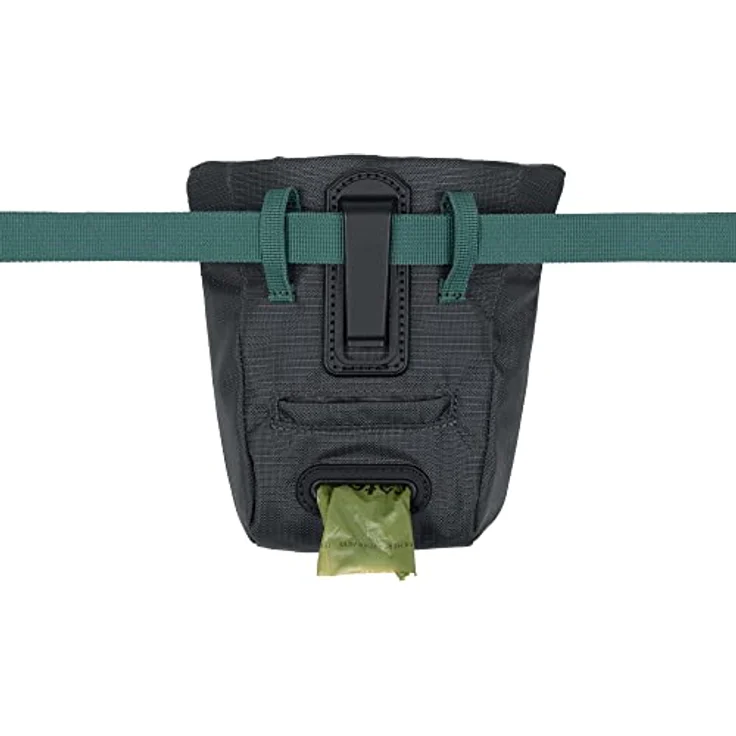 RUFFWEAR Pack-Out-Tasche, Hundekotbeutel-Rollenspender, Stoffgürteltasche, wasserdicht, Basalt Gray, Large – Bild 3