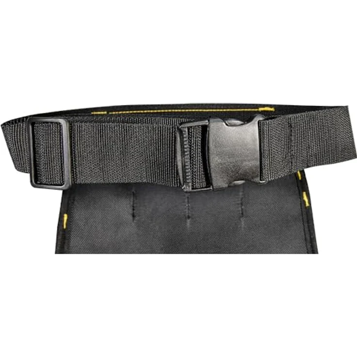 CAT Werkzeugtasche 980568I, unbestückt mit 5 Außentaschen, Hammerschlaufe und elastischen Innenfächern, schwarz – Bild 8