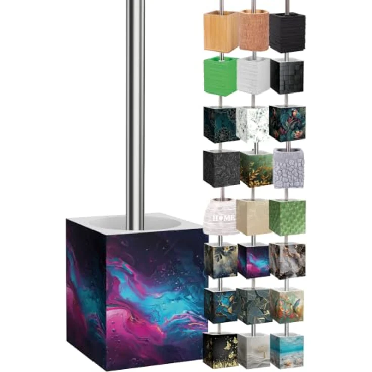 Sanilo WC-Reinigungsbürste mit Motiv, auswechselbarem Bürstenkopf, modern & stylish – Bild 1