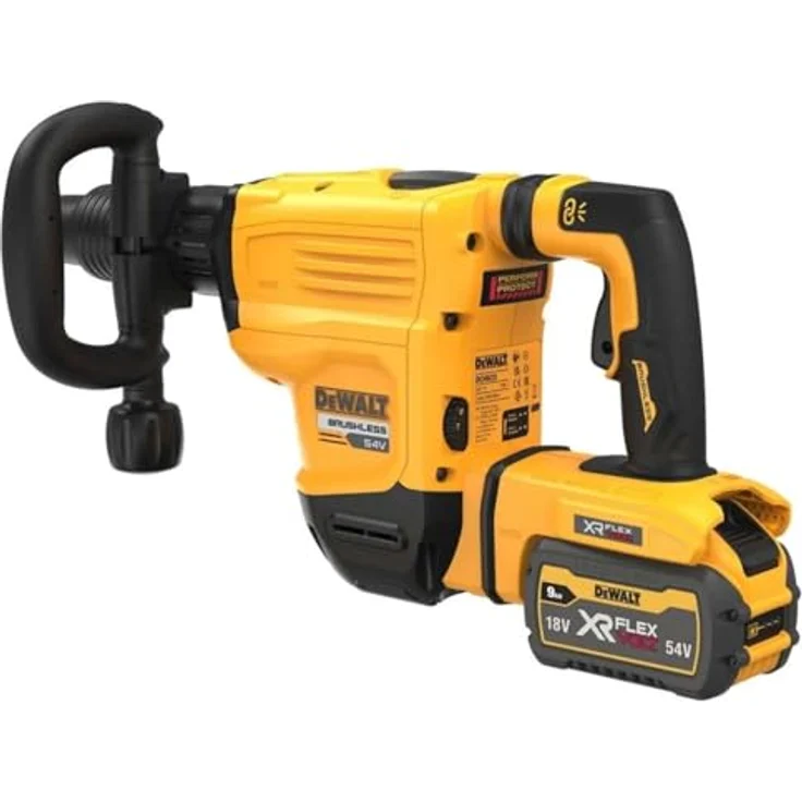 DeWalt DCH832X2-QW 54v XR Flexvolt SDS-Max Abbruchhammer, 6kg, 10.5J – Bild 3