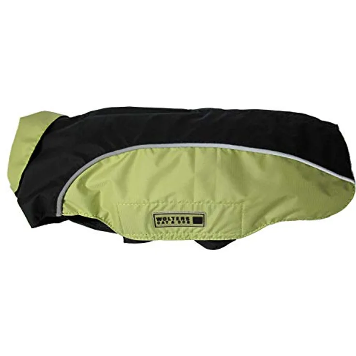 Wolters | Regenjacke Easy Rain in Schwarz/Limone | Rückenlänge 48 cm