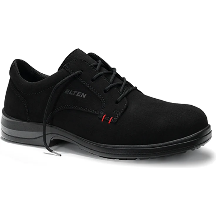 ELTEN Sicherheitshalbschuh BROKER XXB black Low ESD S1P, Gr. 41 - Business Sicherheitsschuhe mit optimalen Dämpfungseigenschaften – Bild 1