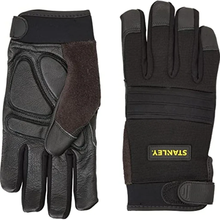Stanley by Black & Decker Stanley Vibration Reduction Glove Size 10 SY800L EU Arbeitshandschuh Größe (Handschuhe): 10, L 1 Paar