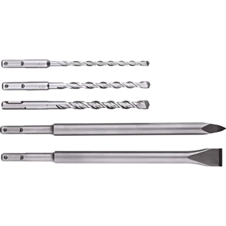 Metabo Kombihammer Set KHE 2245, mit SDS-plus Bohrer-/Meißelset 5tlg., Hammerbohren, Bohren, Meißeln, Vario-Elektronik – Bild 3