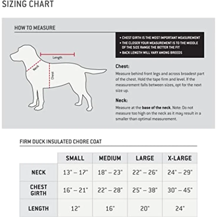 Carhartt DOG CHORE COAT, Hundemantel mit zwei verstärkten Seitentaschen, wasserabweisend und verstellbar – Bild 5