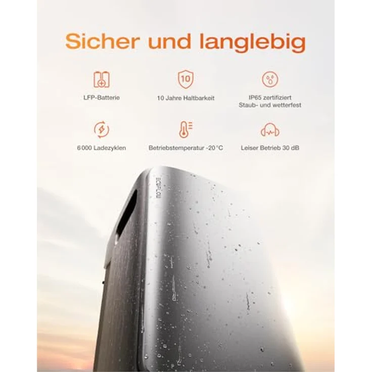 EcoFlow STREAM Ultra und AC Pro 3,84kWh, Balkonkraftwerk mit 1600W Speicher, Komplettset mit 4x 400W Solarpanel und Halterung für Gitterbalkon – Bild 7